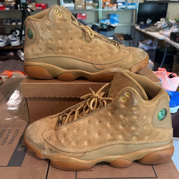 Jordan 13 Retro “Wheat” Size 13M – Used, No Box - Picture 1 of 8
